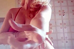 She says, 'I'm so sensual dancing with my big tits and ass on display.'