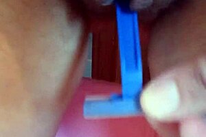 Beautiful Brunette Pornstar Shows Alternative Masturbation Techniques Including Toy Use and Sensual Touches in Amateur Video