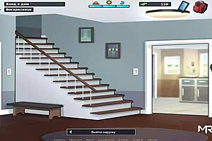 In summertime saga, a milf uses a great working tool for 69 at the office