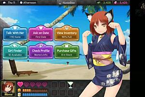 Huniepop Uncensored Part 5 With MILF Babe Dating In Anime Hentai Game