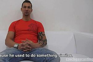 Real Czech gay casting with Michal 3494