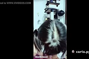 Slutty Japanese Squirts Hard