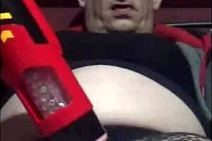 that blonde girlfriend cheating with an old grandpa is crazy