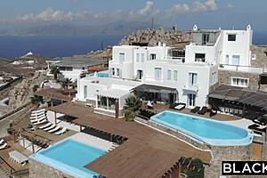 Blacked Little Caprice As Hot Wife On Vacation