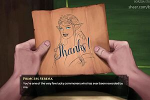 princess serena calls her copy