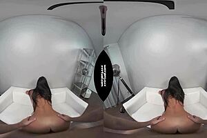 Super Hot Brunette Gets Fucked In Czech Casting Vr