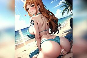 This 3D teen gets pounded hard by a huge cock!