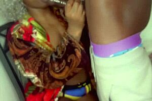 granny couldn't resist craving a massive 11-inch black cock for her eager mouth.