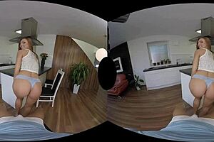 Morgan Rodriguez is a hot girl in virtual reality porn