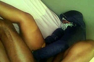 african mature feels intense pleasure from monster cock side entry