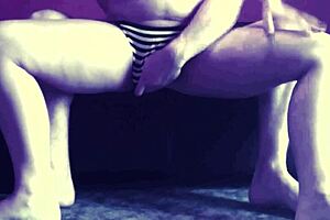 Teen blonde gets sucked and fingered in homemade fun