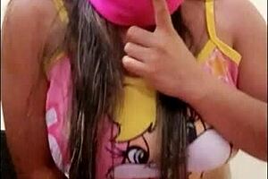 failed student turns into a slut making homemade porn for fun after studies!