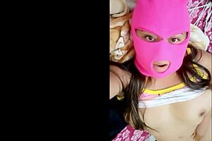 failed student turns into a slut making homemade porn for fun after studies!