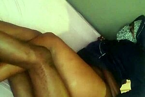 african mature feels intense pleasure from monster cock side entry