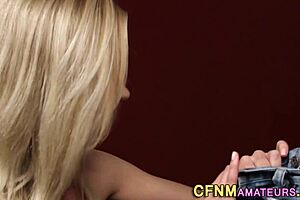 Cfnm Babe Sucks Stranger Cum