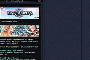 asaka's beach sex party game?