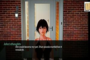 My NEW FAMILY 51 with small tits brunette teen in erotic anime