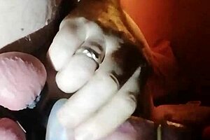 Evening workout at the gym with intense exercises