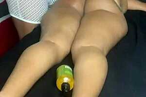 Practicing Sensual Massage On My Step Sister