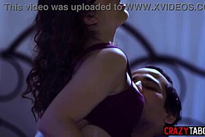 Perfect 19th birthday gift for that sexy big tits teen Leana Lovings, oh what a cock!