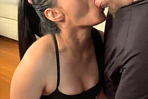 Hey, did she really swallow every single drop of cum? How does she handle that homemade fetish action?