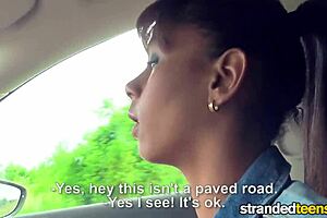 Mofos Ebony Cutie Enjoys Outdoor POV Sex