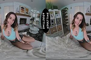 up close vr - all-natural chanel camryn quivers from kyle mason's huge dick orgasms 😩