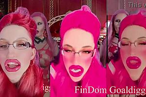 Bold Goddess Chooses Best Paypig for Financial Domination