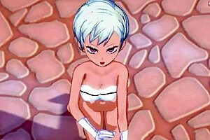 chirai gets naughty after training in dragon ball 😜