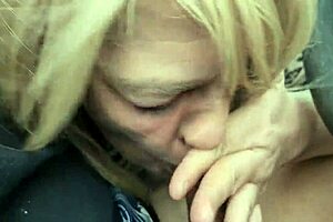 Cute Girl Performs Oral Until Climax