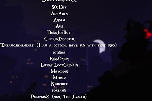 tied and captured femboy in domination scene