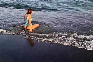 Anaduro12's Big Ass Horny On Public Beach