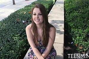 Teen Cali Hayes trades sex for cash, wet pussy stimulation.