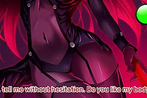 i guide you through scathach's special stamina training in fate go femdom edging hentai joi pov