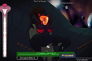 Blue Haired Asian Fucks With Big Ass!