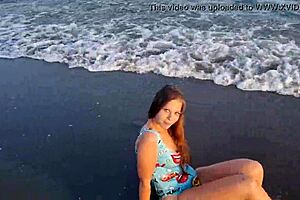 Anaduro12's Big Ass Horny On Public Beach