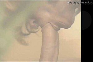 Watch this erotic blowjob music video