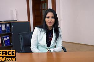 pov - hungarian beauty emily brix will fuck for a green card