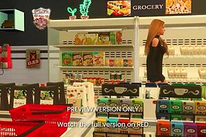 wow, check out this naughty 3d dinner scene!