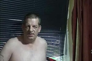 shy bisexual guy masturbates naked by the window