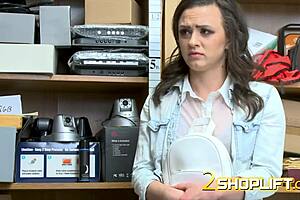Innocent Shoplifter Gets Drilled So Hard In Rough Roleplay
