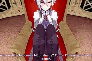 arlecchino fpov promo genshin impact milf full and just pov version on sheer and ptrn fantasyking3 😍