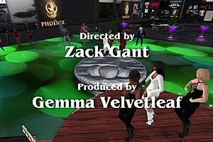 Dancing and socializing at the elite social club