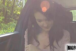 Belle Claire, That Stranded Teen, Gets Hardcore Action