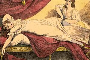 Vintage drawings hint at subtle desires