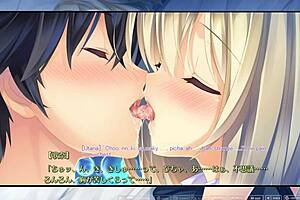 Primal Hearts route 4 scene 1 with subtitles in anime hentai style.