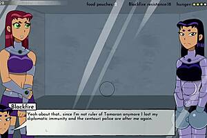 I can't believe I'm watching 18Titans part 10, those anime teens are so hot, I mean, the game is intense!