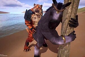 Hey, check out these gay furrys yiffing with big asses! 🐺🍑