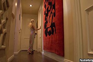 girlfriend spies on my anal dildo fuck