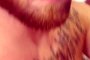 girlfriend gives amazing blowjob to her friend's big tits and perky nipples